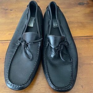 Barney's Black Driving Mocs